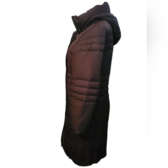 Calvin Klein Winter Comfy Oversized Down Puffer Black Jacket Small - Picture 2 of 3